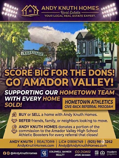 AV Football Program Ad - Andy Knuth Quarter Page
